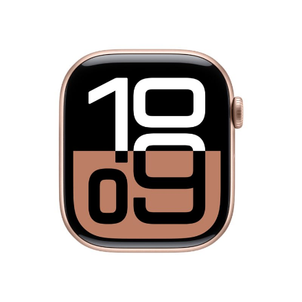Apple Watch Series 10 | Smart watch | GPS (satellite) | Always-On Retina | Waterproof | Rose Gold