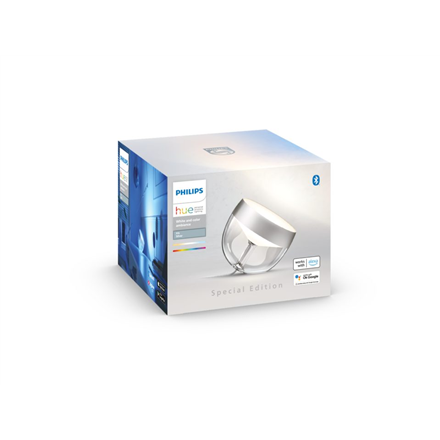 Philips Hue | Hue Iris Portable Lamp, Silver Special Edition | Silver | Portable lamp