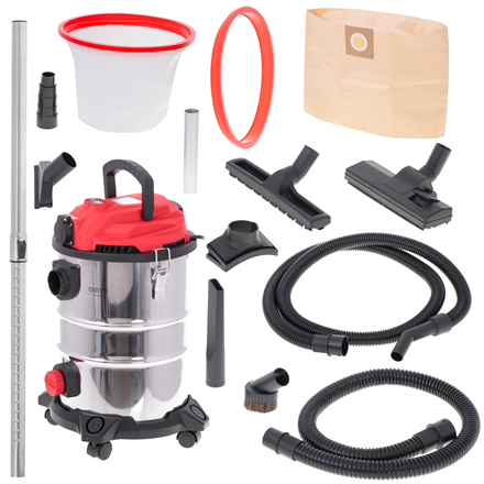 Camry | Professional industrial Vacuum cleaner | CR 7045 | Bagged | Wet suction | Power 3400 W | Dust capacity 25 L | Red/Silver