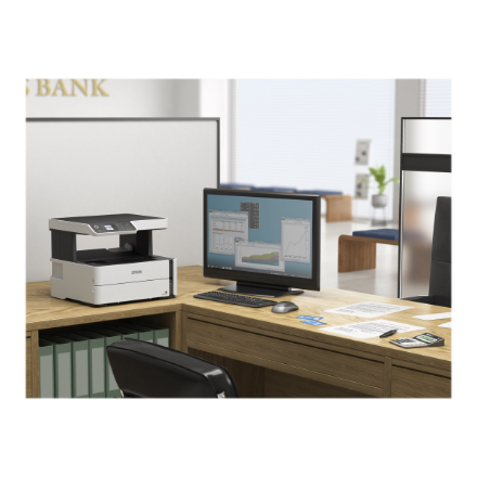 Epson | 3 in 1 printer | EcoTank M2170 | Inkjet | Mono | All-in-one | A4 | Wi-Fi | White