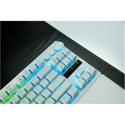 Razer Huntsman V3 Pro Tenkeyless 8KHz | Gaming keyboard | Wired | US | Razer Analog Optical Switch Gen-2 | White