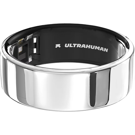Ultrahuman | Ring Air | Space Silver | Size 7 | Smart Ring