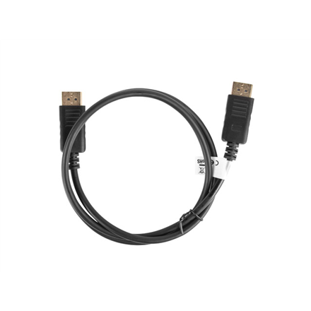 Lanberg | DisplayPort Cable 19 Pin V1.2 4K, 1M | CA-DPDP-10CC-0010-BK | DisplayPort to DisplayPort