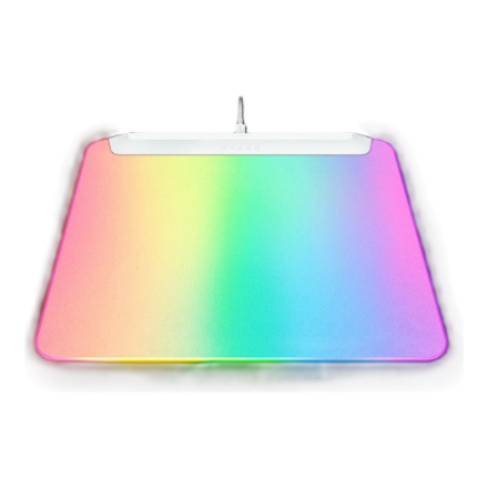 Razer RGB Gaming Mouse Mat | Firefly V2 Pro | Phantom White Edition