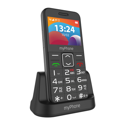 myPhone HALO | 3 LTE | Black | 2.4 " | IPS | 48 MB | 128 MB | Dual SIM | Nano SIM | 3G | Bluetooth | 2.1 | USB version Type-C | Built-in camera | Main camera resolution 0.3 MP | 1400 mAh