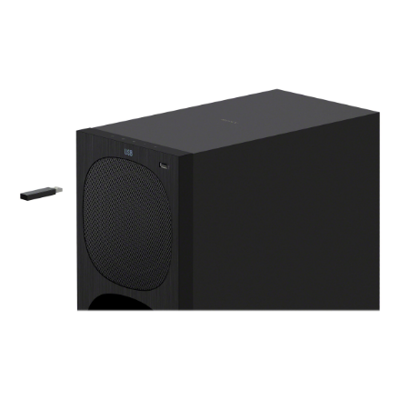 Sony | HT-S40R 5.1ch Home Cinema Soundbar with Wireless Rear Speakers | Black | No | USB port | Wi-Fi | Bluetooth | Wireless connection