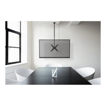 Neomounts Ceiling mount | FPMA-C340BLACK Monitor/TV mount ceiling screen | Adjustable Height, Rotate, Tilt, Swivel | 32-75 " | Maximum weight (capacity) 50 kg | Black