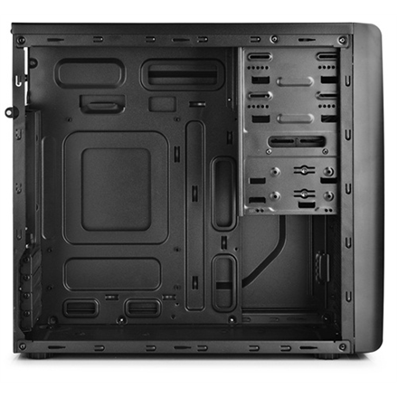 Deepcool | Smarter | USB 3.0 x1, USB 2.0 x 1, Mic x1, Spk x1 | Black | Micro ATX | ATX