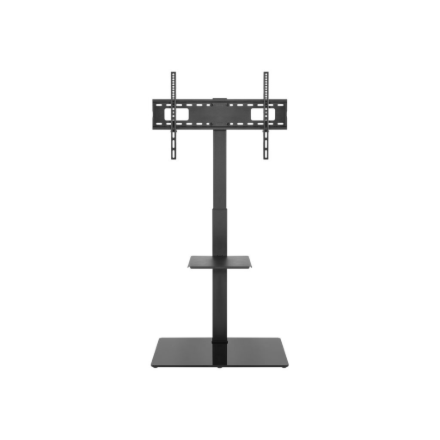 Goobay Floor stand | TV Floor Stand Basic, Size L | Swivel | 37-70 " | Maximum weight (capacity) 40 kg | Black