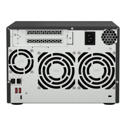 QNAP | 6-Bay QTS and QuTS hero NAS | TS-673A-8G | Up to 6 HDD/SSD Hot-Swap | AMD Ryzen | Ryzen V1500B Quad-Core | Processor frequency 2.2 GHz | 8 GB | DDR4