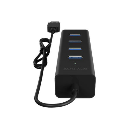 Raidsonic | 4 port USB 3.0 hub | IB-HUB1409-U3