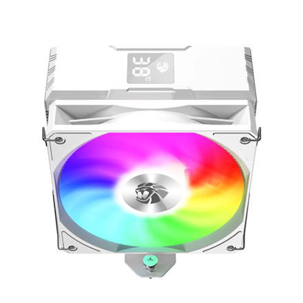 Gamemax CPU Air Cooler | SIGMA 520 DIGITAL WH | White