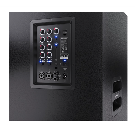 Sharp SumoBox CP-LS200 High Performance Portable Speaker | Sharp | Portable Speaker | SUMOBOX Pro CP-LS200 High Performance | 200 W | Waterproof | Bluetooth | Black | Portable | Wireless connection