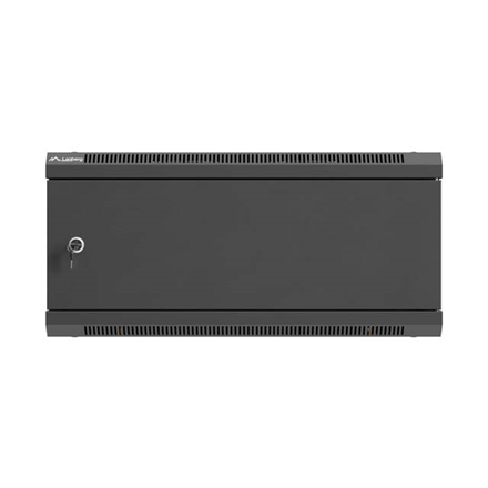 Lanberg Wall mounted installation cabinet 19" 4U 600X600 | WF01-6604-00B | Black