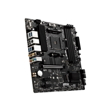 MSI | B550M PRO-VDH WIFI | Processor family AMD | Processor socket AM4 | DDR4 | Memory slots 4 | Chipset AMD B | Micro ATX