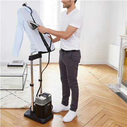 TEFAL All-in-One Garment Steamer | QT2028 | Stand Steamer | 2170 W | 100 g/min | 1.1 L | Premium Silver