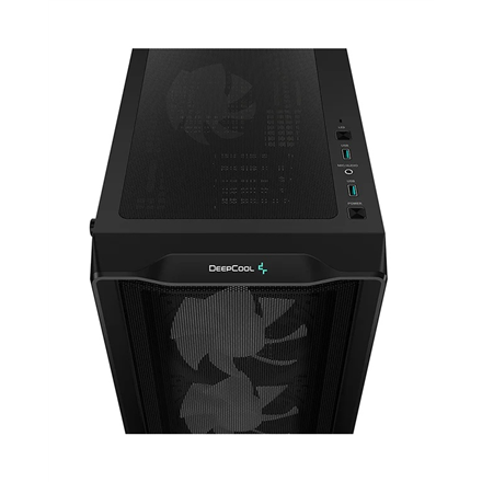 Deepcool CC560 MESH V2 | Black | Mid Tower | ATX PS2