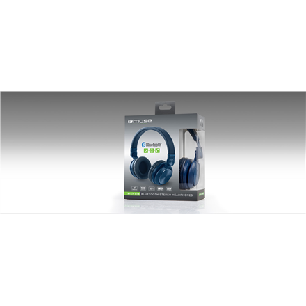 Muse | M-276BTB | Wireless | On-Ear | Microphone | Blue | Wireless