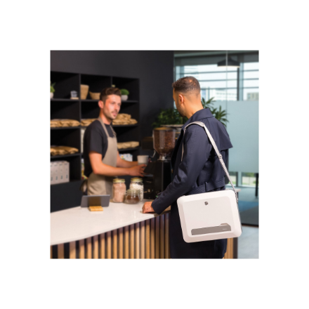 Fellowes | Breyta 2in1 Laptop Carry Case/Laptop Riser | White | 384 x 308 x 89 mm