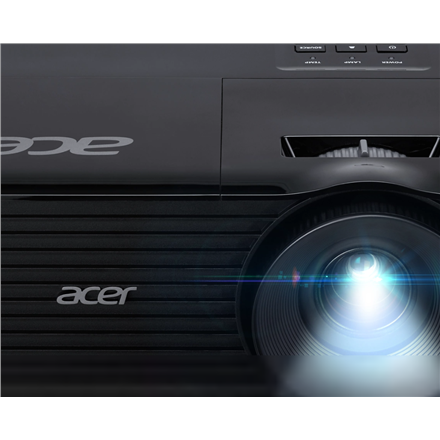 Acer | X1228HN | XGA (1024x768) | 4800 ANSI lumens | Black