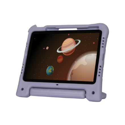 Targus Kid’s Antimicrobial Case | Tablet case | For iPad Air 11-inch (M2), iPad 10.9-inch (10th gen), iPad Air 10.9-inch (5th and 4th gen), and iPad Pro 11-inch (4th, 3rd, 2nd, and 1st gen) | Purple