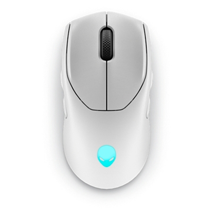 Dell | Mouse | Alienware Tri-Mode AW720M | Wireless | 2.4GHz Wireless Gaming Mouse | Wireless - 2.4 GHz, Bluetooth 5.1. USB-C | Lunar light