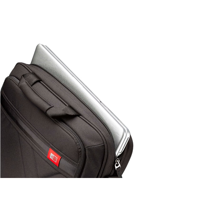 Case Logic | DLC117 | Casual Laptop Bag | Fits up to size 17 " | Laptop Bag | Black | Shoulder strap
