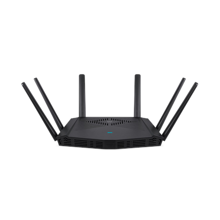 Acer Gaming Router | Connect W6x | 802.11ax | Mesh Support No | MU-MiMO Yes | No mobile broadband
