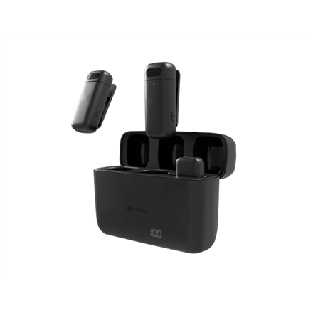 Natec | Microphone | NMI-2253 | Hopper | Black | Noise reduction