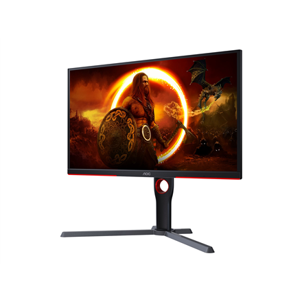 AOC | Monitor | 25G3ZM/BK | 24.5 " | VA | FHD | 16:9 | 240 Hz | 1 ms | 1920 x 1080 | 300 cd/m² | HDMI ports quantity 2 | Black/Red | Warranty 36 month(s)