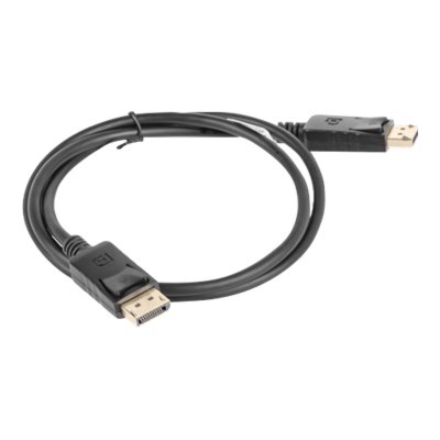 Lanberg | DisplayPort Cable 19 Pin V1.2 4K, 1M | CA-DPDP-10CC-0010-BK | DisplayPort to DisplayPort