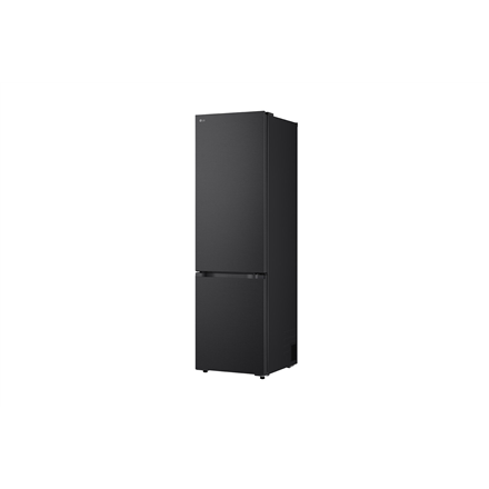 LG Refrigerator | GBBS322CEV | Energy efficiency class C | Free standing | Combi | Height 203 cm | Fridge net capacity 262 L | Freezer net capacity 113 L | Display | 34 dB | Black