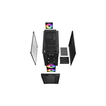Deepcool | Micro-ATX CASE | CC360 | Black | Mini-ITX / Micro-ATX | ATX PS2 （maximum length: 160mm）
