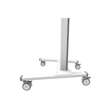 Neomounts Floor stand | FL55-875WH1 TV trolley | Adjustable Height | 55-100 " | Maximum weight (capacity) 110 kg | White