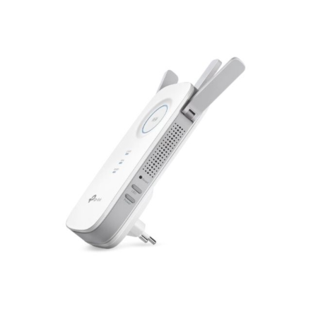 TP-LINK | Extender | RE450 | 802.11ac | 2.4GHz/5GHz | 450+1300 Mbit/s | 10/100/1000 Mbit/s | Ethernet LAN (RJ-45) ports 1 | MU-MiMO No | no PoE | Antenna type 3xExternal