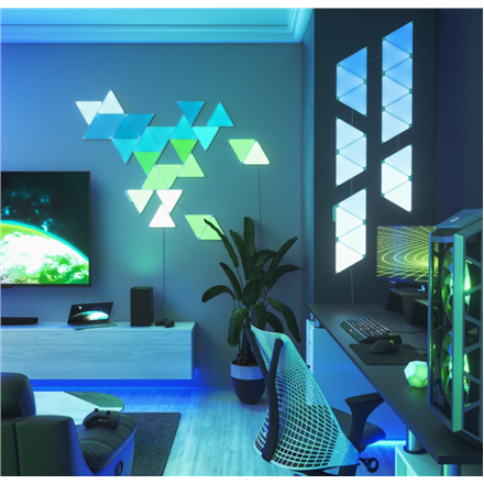 Nanoleaf | Shapes Triangles Starter Kit (15 panels) | 1.5 W | 16M+ colours