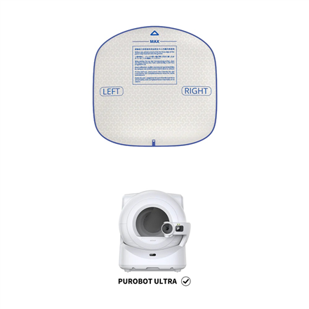 PETKIT | Purobot Ultra Cat Litter Mat | 44 x 44 x 1 cm