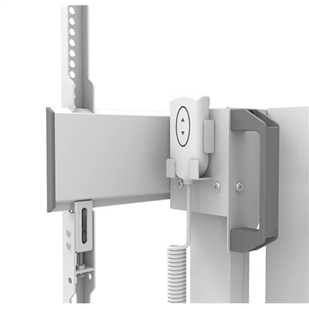 Neomounts Floor stand | FL55-875WH1 TV trolley | Adjustable Height | 55-100 " | Maximum weight (capacity) 110 kg | White