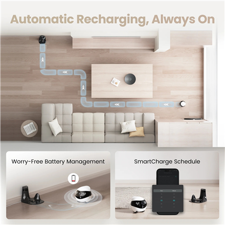 Enabot | Companion Robot | EBO AIR 2 | Compact | Maximum Memory Support 256G