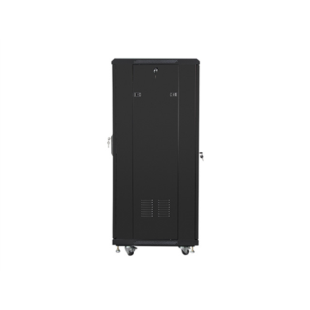 Lanberg | Rack cabinet 19" free-standing 27U/600x600 (flat pack) | FF01-6627-12B | Black