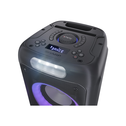 Sharp PS-949 Party Speaker with Built-in Battery | Sharp | Party Speaker | PS-949 XParty Street Beat | 132 W | Waterproof | Bluetooth | Black | Portable | Wireless connection
