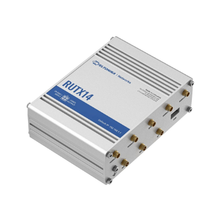 LTE Cat 12 Router | RUTX14 | 802.11ac | 867 Mbit/s | 10/100/1000 Mbps Mbit/s | Ethernet LAN (RJ-45) ports 5 | MU-MiMO Yes | 4G | Antenna type Internal