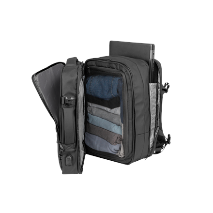 Natec | Laptop Backpack | Camel Pro | Fits up to size 17.3 " | Backpack | Black