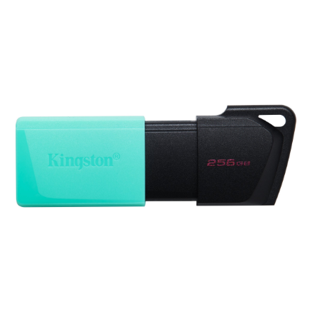Kingston | USB Flash Drive | DataTraveler Exodia | 256 GB | USB 3.2 Gen 1 | Black/Teal