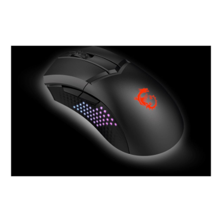 MSI | Lightweight Wireless Gaming Mouse | GM51 | Wireless | Gaming Mouse | 2.4GHz | Black