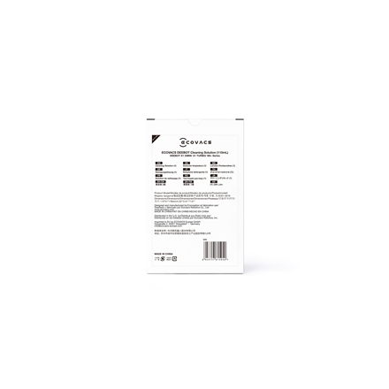 Ecovacs | Cleaning Solution for DEEBOT Family | D-SO01-0021 | 110 ml