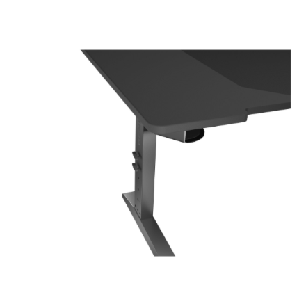 Genesis | Modular Gaming Desk | Holm 140 RGB | Anthracite Black