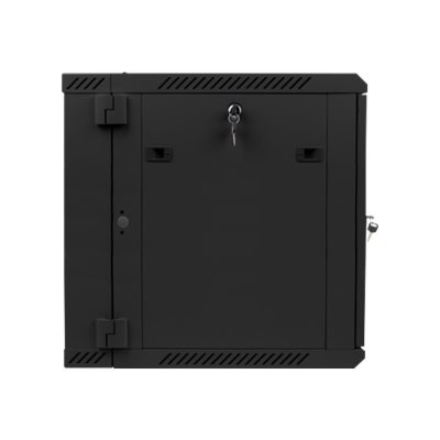 Lanberg | Rack cabinet 19" double-section wall-mount 12U/600x600 (flat pack) | WF02-6612-10B | Black