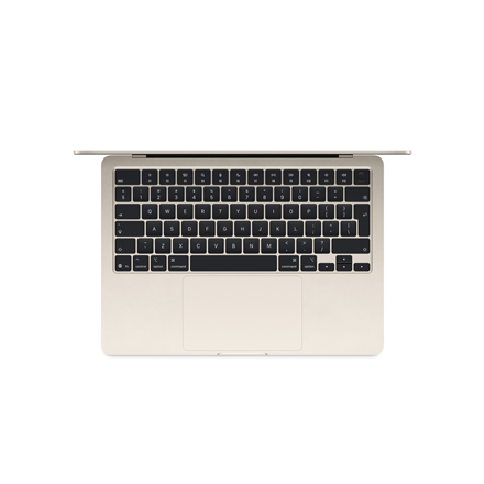 Apple MacBook | Air | Starlight | 13 " | IPS | 2560 x 1664 pixels | Apple M4 | 16 GB | Solid-state drive capacity 256 GB | Apple M4 chip 10-core CPU/8-core GPU | macOS | 802.11ax | Bluetooth version 5.0 | Keyboard language Russian | Keyboard backlit