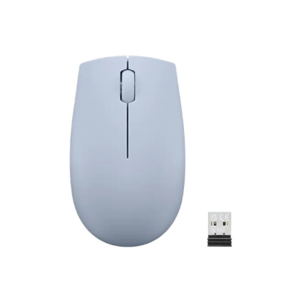 Lenovo | Compact Mouse with battery | 300 | Wireless | Frost Blue